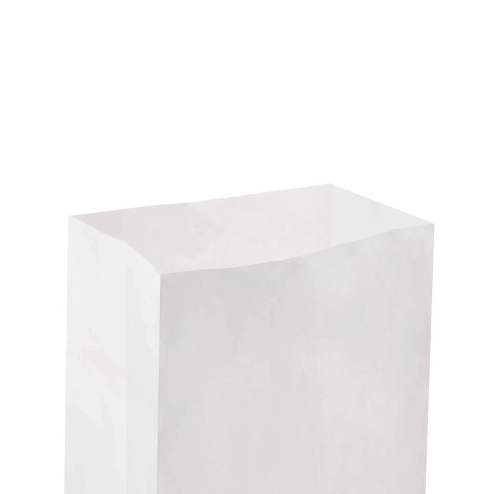 HOTPACK Square Bottom Bag 16 White (240 X 120 X 360 Mm, 1000 Nos)