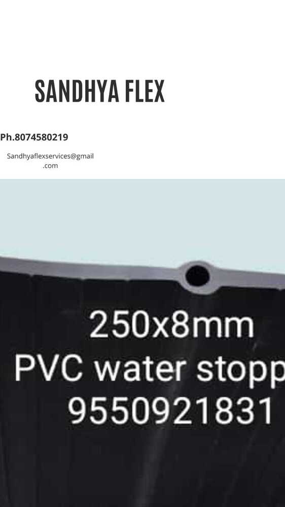 pvc water stopper 250X8MM