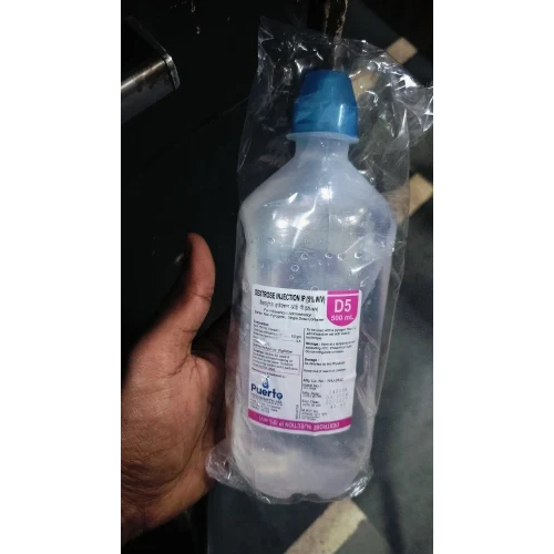 500ml D5 Dextrose Injection IP