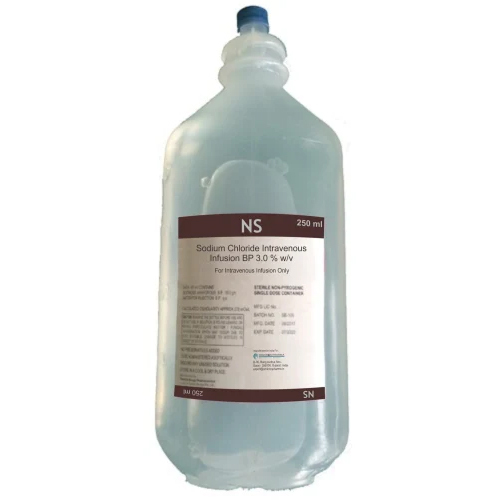 250ml Sodium Chloride Intravenous NS Infusion