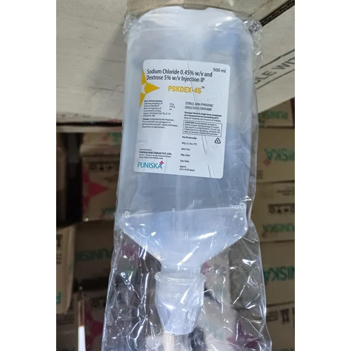 Sodium Chloride 0.45% Dextrose Injection Ip - Dosage Form: Liquid