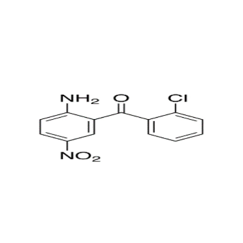 2011-66-7 2 Amino 5 Nitro Phenyl 2 Chlorophenyl Methanone API