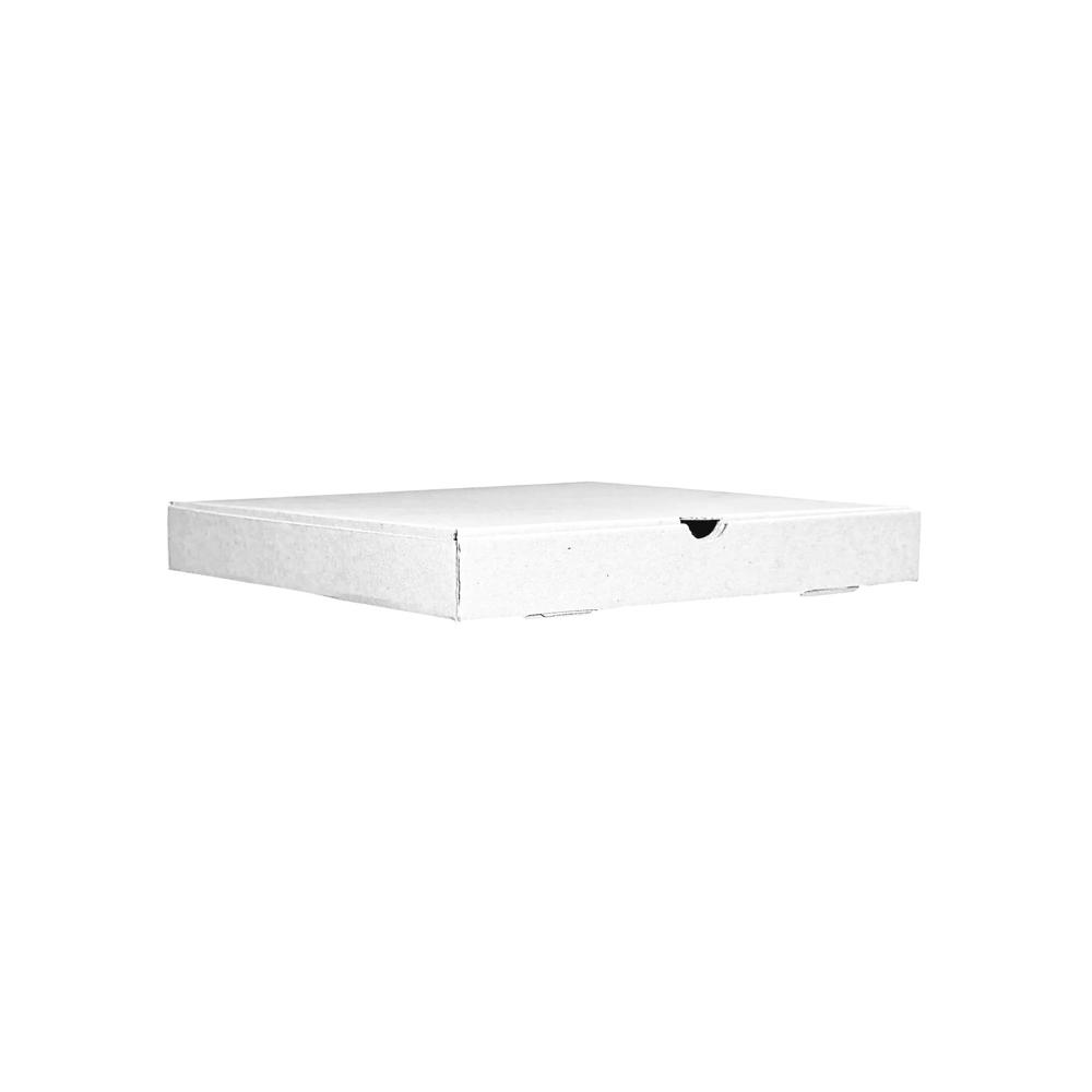 10 Inch White Paper Corrugated Pizza Box