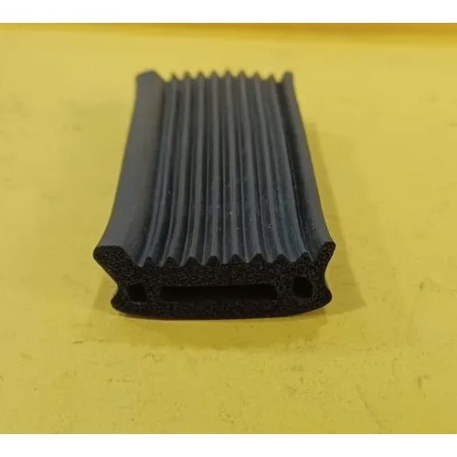 Sponge Rubber Profile - Color: Black