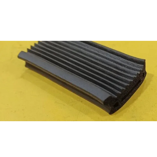 Sponge Rubber Profile - Color: Black