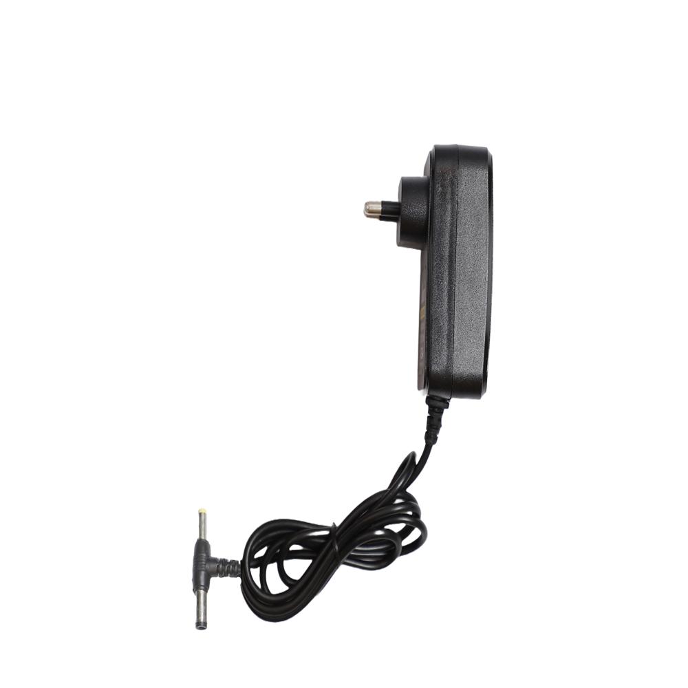 Dc Adapter 12v 1 Amp - Abs Plastic, Compact & Lightweight Design | Regulated Stable Voltage, Low Ripple, Led Indicator, High Efficiency
