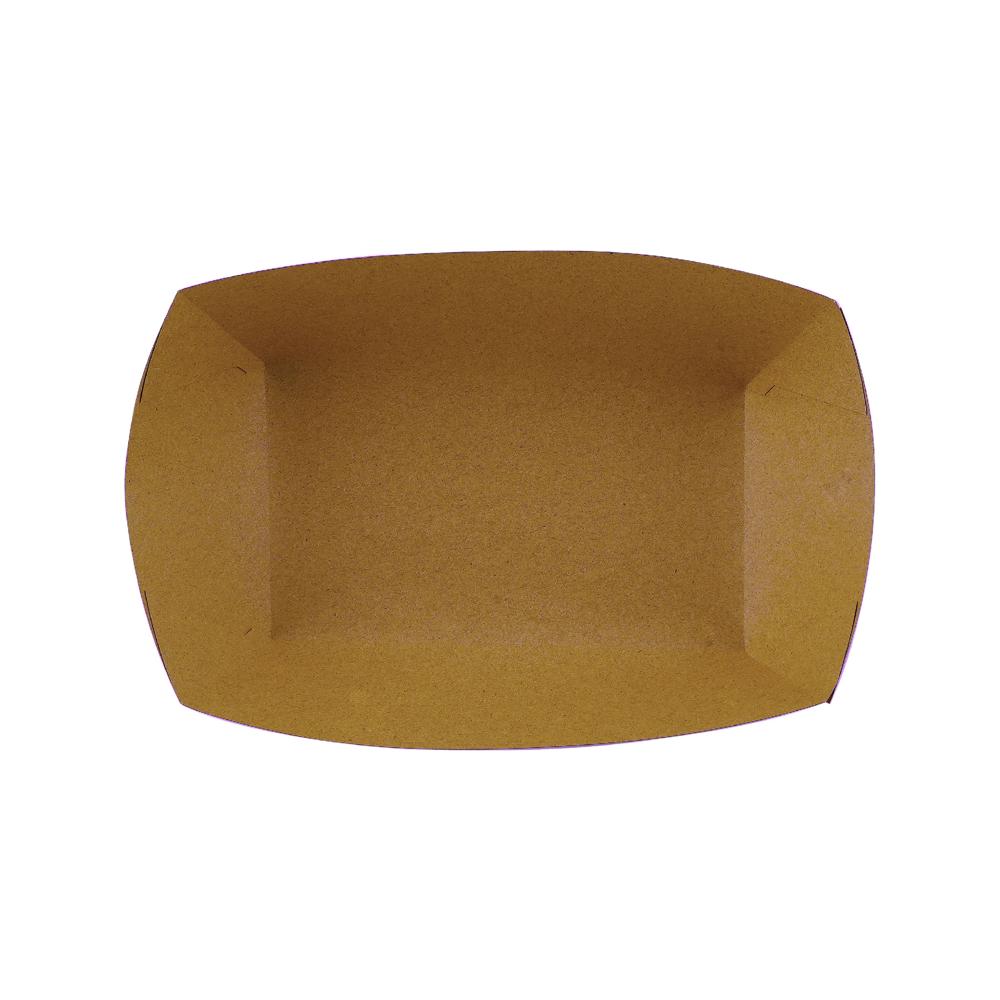 Kraft Paper Boat Tray - Large (17 x 9.5 x 6 cm)