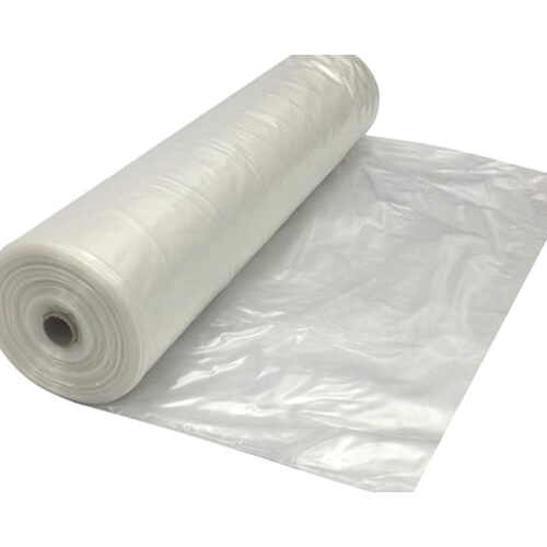 White Poly Covers - LDPE Material, Multiple Sizes Available, Soft Stretch Film Type | Reliable Protection With Warranty