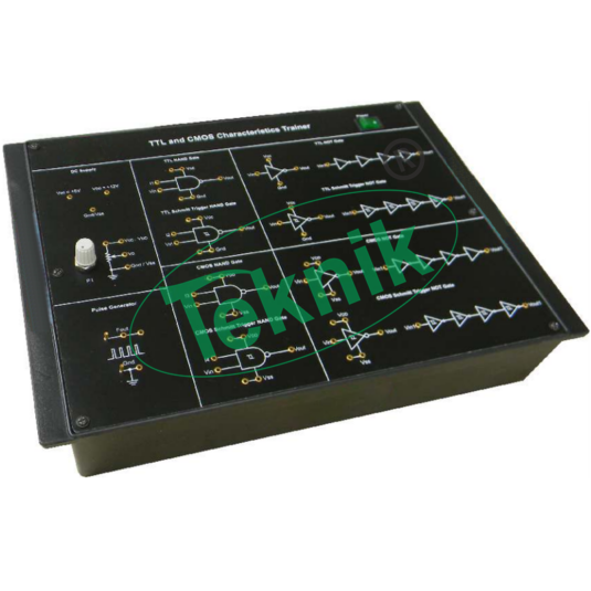 TRANSFER CHARACTERISTICS OF TTL AND TTL SCHMIT TRIGGER INVERTER