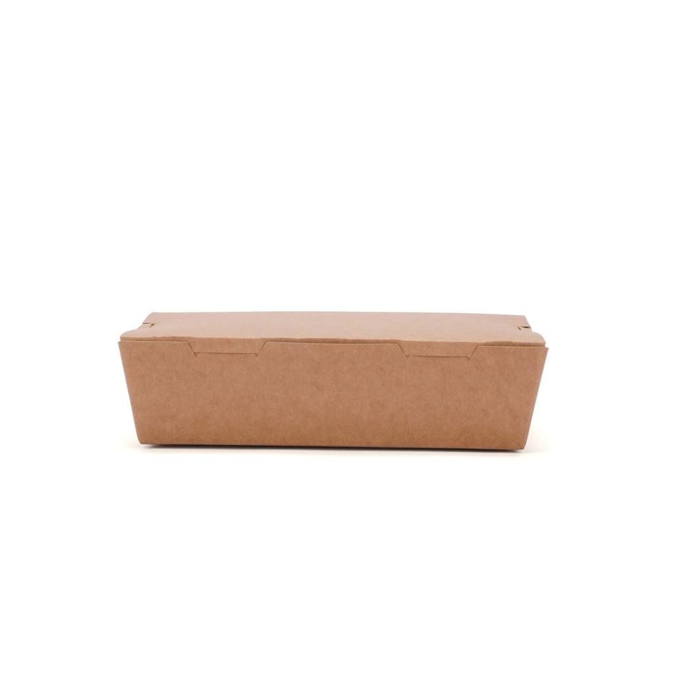 Kraft Paper Lunch Box (1100 ml, 18 x 12 x 5 in cm)