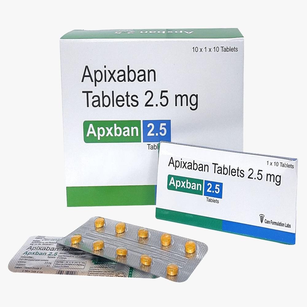 Apixaban 2.5 Mg Tab - Drug Type: General Medicines