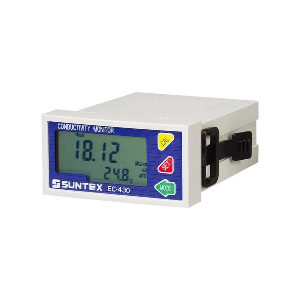 0.01 Digit Suntex Ec 430 Microprocessor Water Quality Conductivity Meter, For Laboratory - Color: White