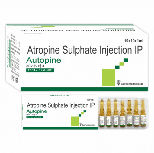 Atropine Sulphate  1mg Injection