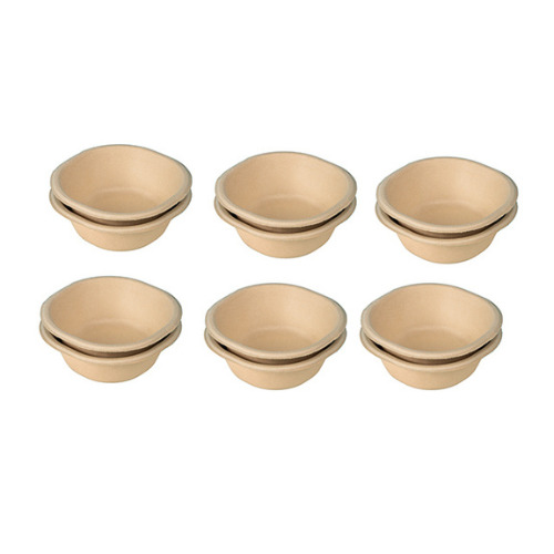 Bagasse plain 120ml Disposable Bowls