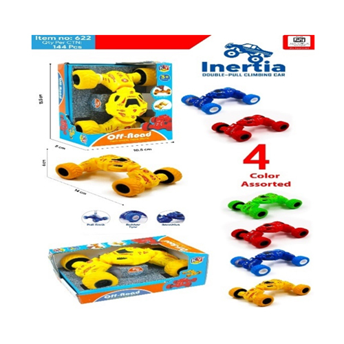 622 8 Pcs Friction Power Small Torsion Car - Color: Different Available