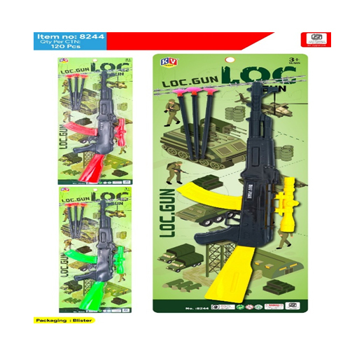 8244 Loc Gun With Arrow - Age Group: 2-8 Years