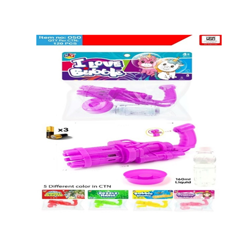 050 Bubble Gun - Color: Different Available