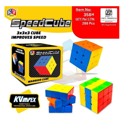 358 3X3X3 Speed Cube