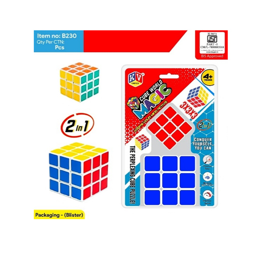 B230 3x3x3 2 In 1 Magic Cube