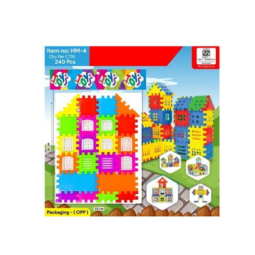 Hm-4 House Block - Age Group: 2 To 8 Years