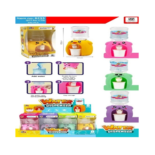 8233 8 Pcs 4 Model Mix Water Dispenser