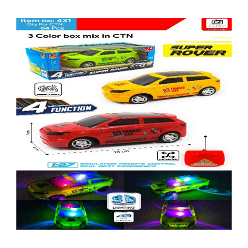 431 4 Function 1-27 Super Rover Simulation Remote Control Car
