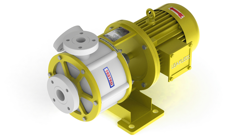 Industrial hdpe vertical sealless pumps