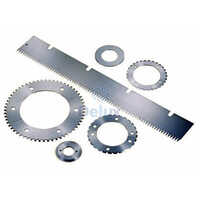 Perforation Blades - Metal Circular Blades, Polished Metallic Finish, Hard Hardness For Precision Cutting Use