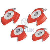 Counter Profile Cutter - Stainless Steel, Standard Size, Polished Red Blade | Hardness For Durable Performance In Milling Industries