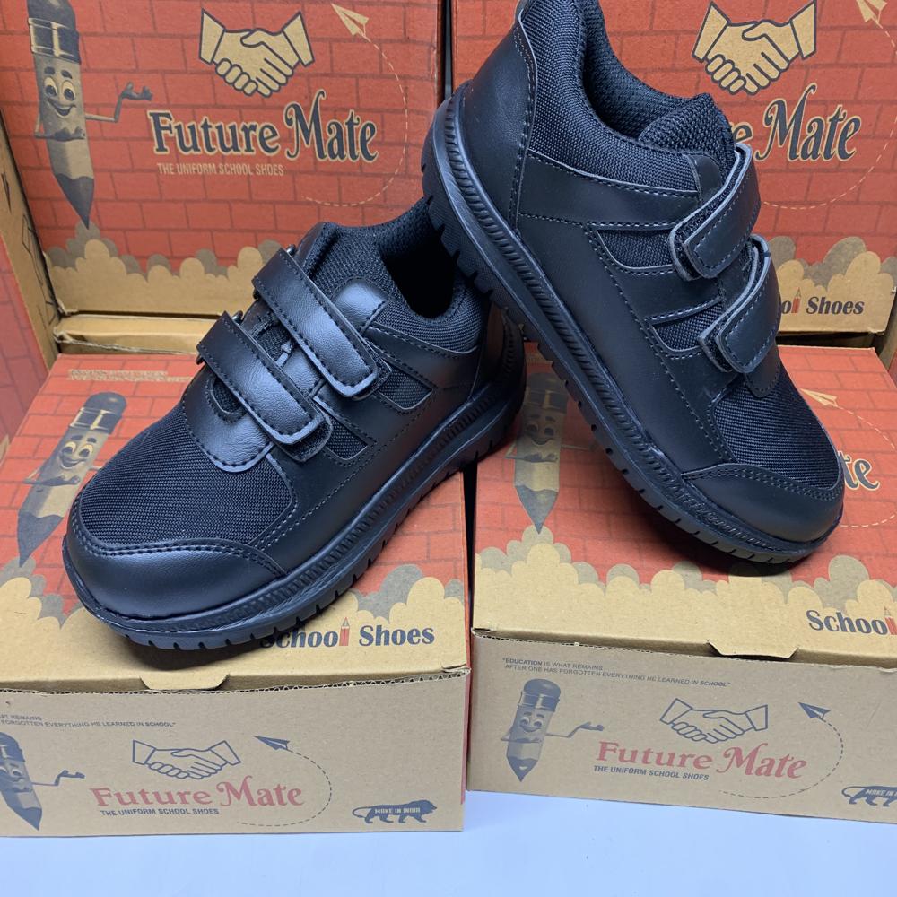 Black gola school shoe