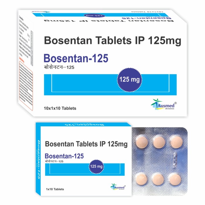 Bosentan Monohydrate  125mg tab