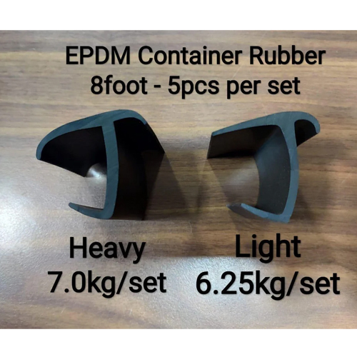 Container Seal Profile - Color: Black