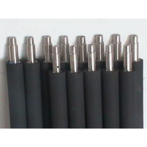 Industrial Conveyor Rollers - Color: Black