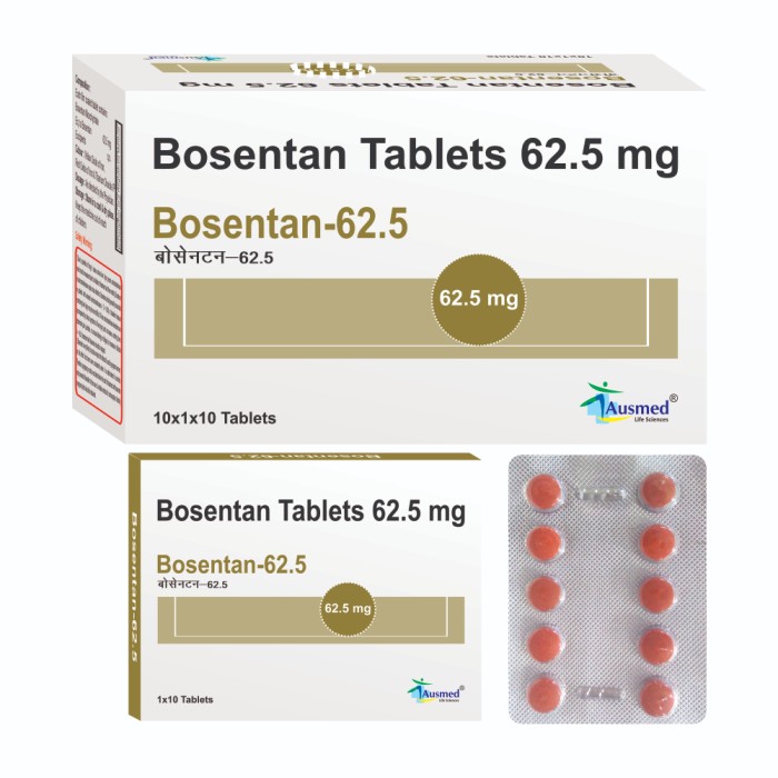 Bosentan Monohydrate 62.5 mg TAB