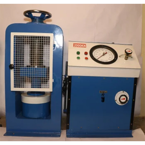 Cube Testing Machine - Material: Mild Steel