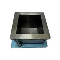 Cast Iron Cube Mould - 150 X 150 X 150mm, 14kg Durable Industrial Quality With 1-year Warranty