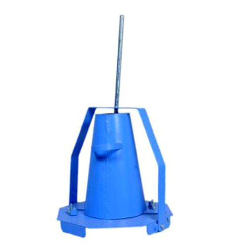 Slump Test Apparatus - Mild Steel, 220 Volt Efficiency | Durable Blue Design, 1-Year Warranty for Industrial Use