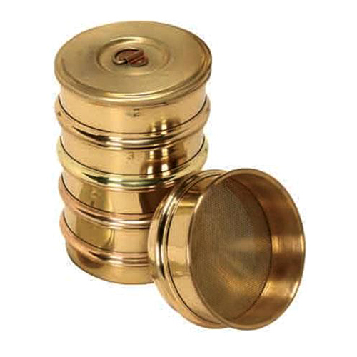 Brass Frame Sieves - Color: Golden