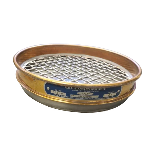 Standard Test Sieves - Color: Golden