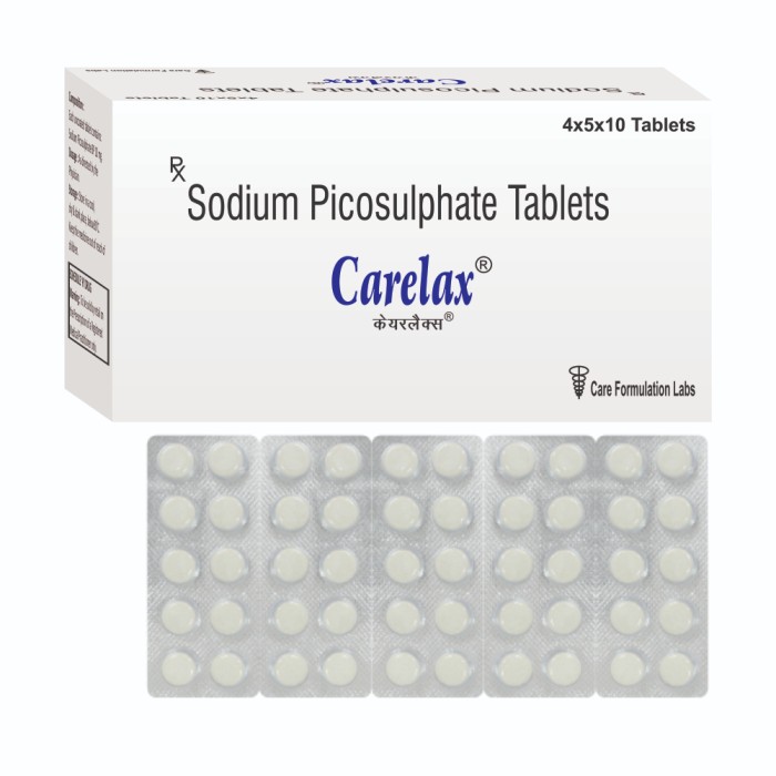 Sodium Picosulfate BP 10 mg