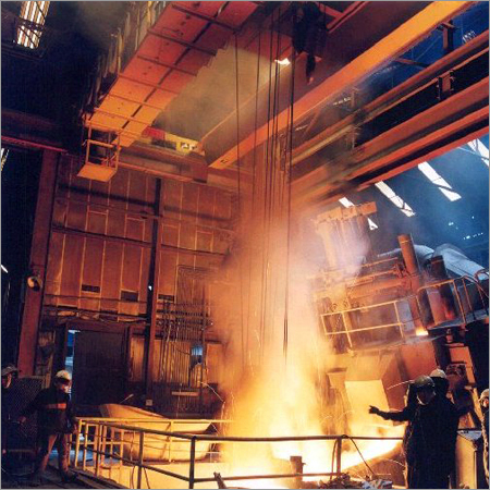Yellow Electric Overhead Traveling Crane