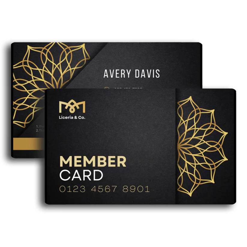 PVC Membership Cards