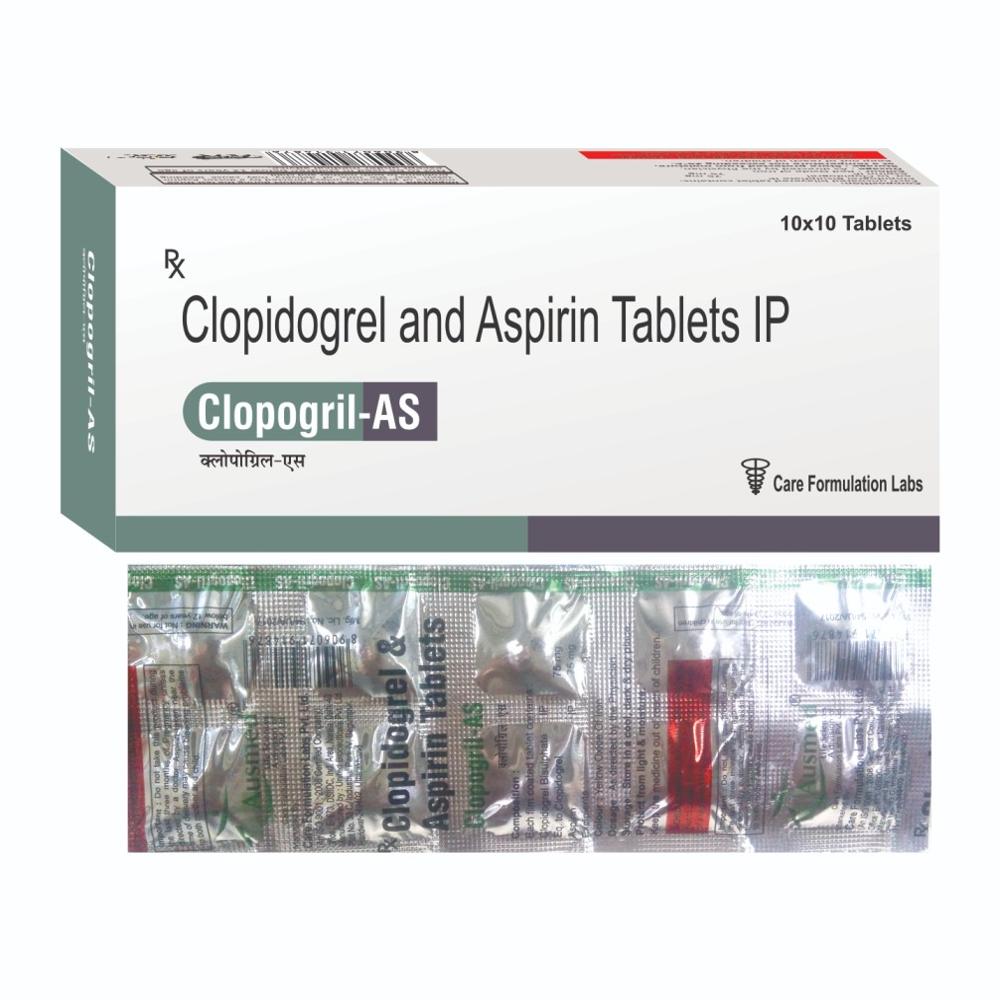 Clopidogrel 75 Mg. Aspirin Ip 75 Mg Tab - Drug Type: General Medicines