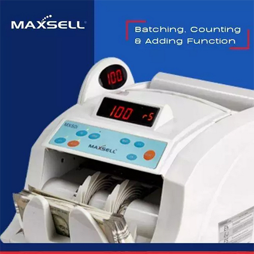 Mx50i Note Counting Machine - Dimension (L*w*h): 330(l) X 265(w) X 220(h) Millimeter (Mm)