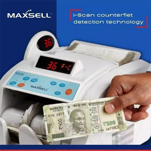 Mx50i Note Counting Machine - Dimension (L*w*h): 330(l) X 265(w) X 220(h) Millimeter (Mm)