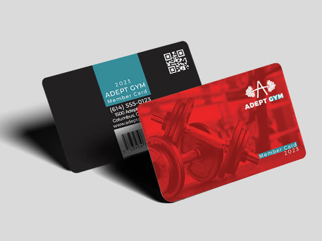 PVC Membership Cards