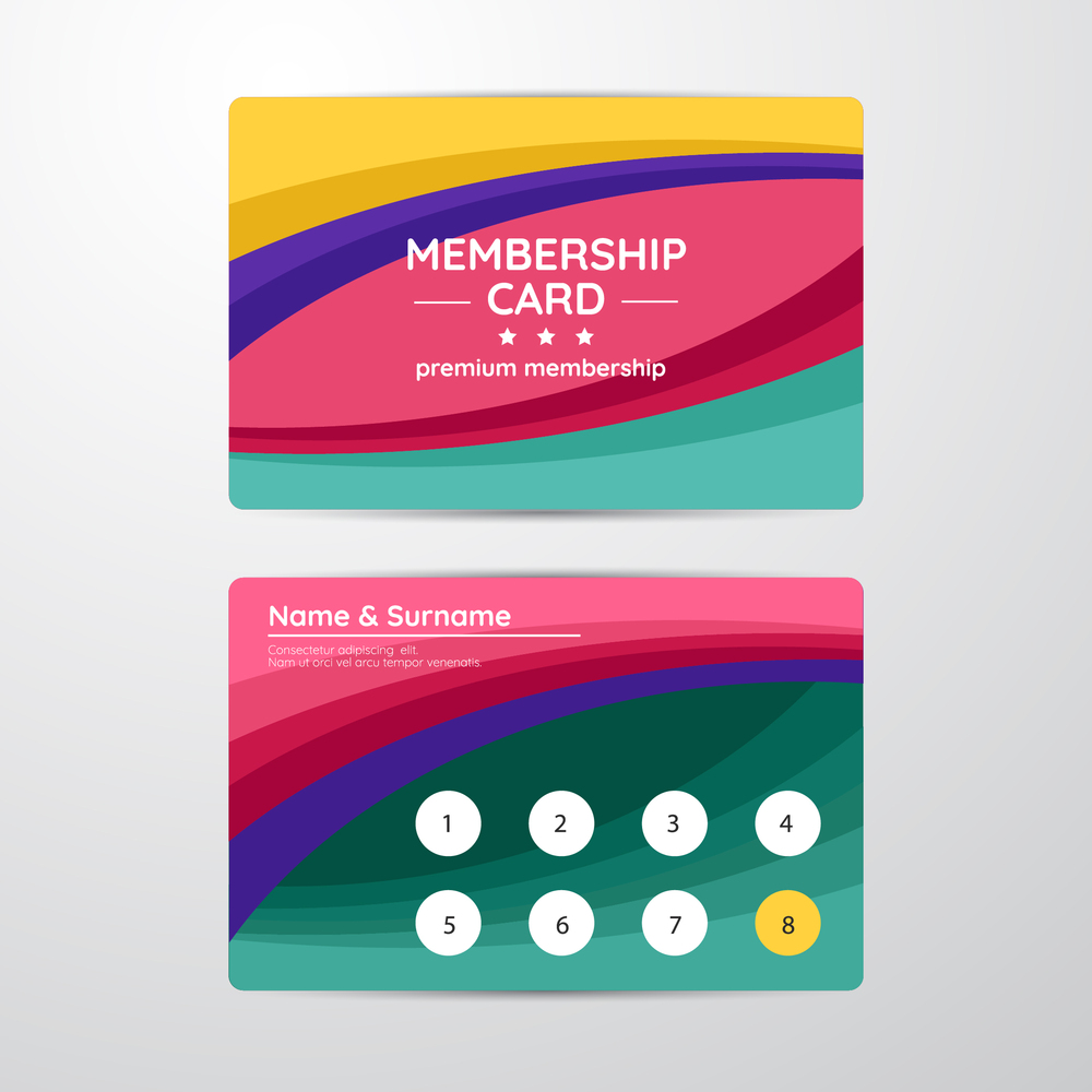 PVC Membership Cards