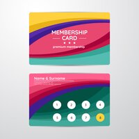 PVC Membership Cards