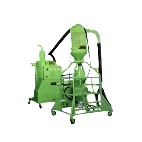 Automatic Vacuum Blasting Machine - Color: Green