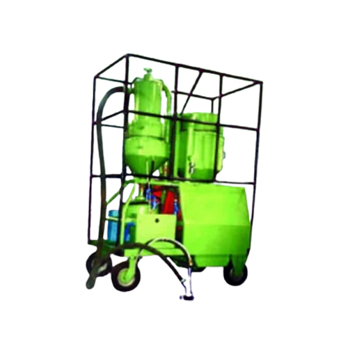 Fully Automatic Vacuum Blasting Machine - Color: Green